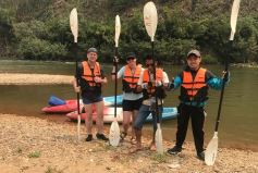 Cruising, Trekking and kayaking to Villages and Waterfall 